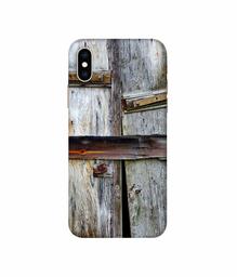 Amazon Brand - Solimo Designer Old Door 3D Printed Hard Back Case Mobile Cover for Apple iPhone Xs Max