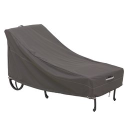 Classic Accessories Ravenna Cover for Garden Lounger, medium, grey