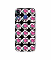 Amazon Brand - Solimo Designer Ladies Accessories Pattern 3D Printed Hard Back Case Mobile Cover for Samsung Galaxy M21