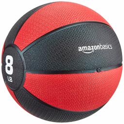 AmazonBasics Medicine Ball, 8-Pounds (Renewed)