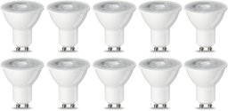 AmazonBasics led GU10 spotlight lamp, 3W (gelijk aan 35W), warm wit- 10 stuks