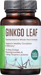 Whole Foods Market, Gingko Leaf, 60 ct