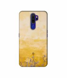 Amazon Brand - Solimo Designer Dry Flower On Wall 3D Printed Hard Back Case Mobile Cover for Oppo A9 (2020)