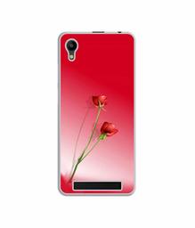 Amazon Brand - Solimo Designer Red Roses UV Printed Soft Back Case Mobile Cover for Mobiistar C1 Lite