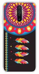 Amazon Brand - Solimo Designer Multicolor Dream Catcher Red Printed Soft Back Case Mobile Cover for Poco X2 / Xiaomi Redmi K30