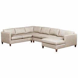 Amazon Brand – Stone & Beam Andover Modern Left U-Sectional Sofa, 134