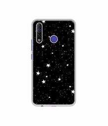 Amazon Brand - Solimo Designer Stars UV Printed Soft Back Case Mobile Cover for Tecno Camon 12 Air