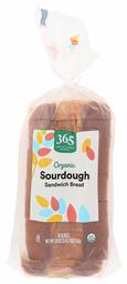 365 Everyday Value, Organic Sourdough Sandwich Bread, 18 oz