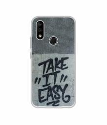 Amazon Brand - Solimo Designer Take It Easy UV Printed Soft Back Case Mobile Cover for Lenovo A6 Note