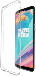 Amazon Brand - Solimo OnePlus 5T Mobile Cover (Soft & Flexible Back case), Transparent