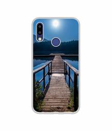 Amazon Brand - Solimo Designer Wooden Beach UV Printed Soft Back Case Mobile Cover for Tecno Camon i2