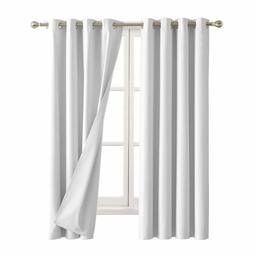 Umi.Essentials Blackout Curtains with Foam Coated, 175x140