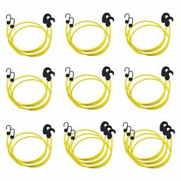 AmazonBasics - Cuerdas elásticas ajustables, 36-In, Amarillo