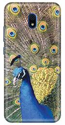 Amazon Brand - Solimo Designer Peacock Design 3D Printed Hard Back Case Mobile Cover for Xiaomi Redmi 8A