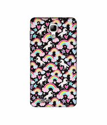 Amazon Brand - Solimo Designer Unicorn Texture UV Printed Soft Back Case Mobile Cover for Micromax Bolt Selfie Q424