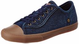 Amazon Brand - Inkast Denim Co. Men's Navy Canvas Sneakers-6 UK (AZ-IK-024A)