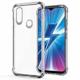 (Renewed) Amazon Brand - Solimo Protective Mobile Cover (Soft & Flexible Back Case) for Vivo Y17 (Transparent)