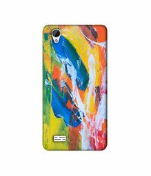 Amazon Brand - Solimo Designer Multicolor Paint On Wall 3D Printed Hard Back Case Mobile Cover for Vivo Y31