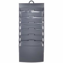 AmazonBasics Hanging 6 Pocket File Folders - Grey