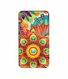 Amazon Brand - Solimo Designer Rangoli 3D Printed Hard Back Case Mobile Cover for Micromax Canvas Fire 4 A107