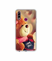 Amazon Brand - Solimo Designer Teddy Bear UV Printed Soft Back Case Mobile Cover for LG W10