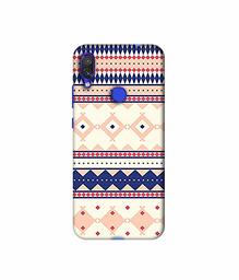 Amazon Brand - Solimo Designer Multi Shape Patterns 3D Printed Hard Back Case Mobile Cover for Xiaomi Redmi Note 7 Pro