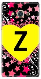 Amazon Brand - Solimo Designer Heart Pattern Alphabet-Z 3D Printed Hard Back Case Mobile Cover for Samsung Galaxy J3 Pro