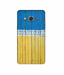 Amazon Brand - Solimo Designer Wooden Pattern 3D Printed Hard Back Case Mobile Cover for Samsung Galaxy J3 Pro