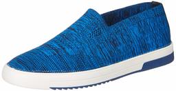 Amazon Brand - House & Shields Men's Blue Textile Sneakers-7 UK (41 EU) (8 US) (AZ-HS-004)