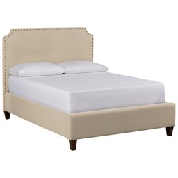 Stone & Beam Tisbury Nailhead Trim King Bed with Headboard, 84