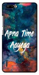 Amazon Brand - Solimo Designer Apna Time Ayega Design 3D Printed Hard Back Case Mobile Cover for Huawei Honor 6 Plus