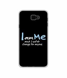 Amazon Brand - Solimo Designer Quotes UV Printed Soft Back Case Mobile Cover for Samsung Galaxy J7 Prime