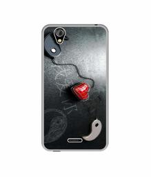 Amazon Brand - Solimo Designer Chinnese Yin and Yang UV Printed Soft Back Case Mobile Cover for Gionee P5 Mini