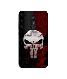 Amazon Brand - Solimo Designer Punisher Skull 3D Printed Hard Back Case Mobile Cover for Mi Redmi Note 5