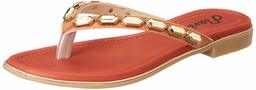 Flavia Women's Tan Fashion Slippers-5 UK (37 EU) (6 US) (FL178/TAN)