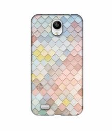 Amazon Brand - Solimo Designer Small Squre Texture 3D Printed Hard Back Case Mobile Cover for Vivo Y21L