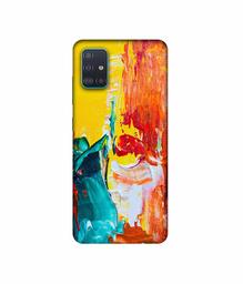 Amazon Brand - Solimo Designer Color Mash 3D Printed Hard Back Case Mobile Cover for Samsung Galaxy A51