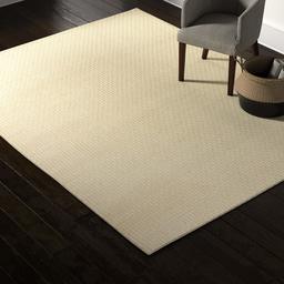 Amazon Brand – Rivet Textured Zen Hand-Woven Jute Area Rug, 7'6'' x 9'6'', Natural