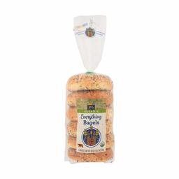 365 EVERYDAY VALUE Organic Everything Bagels 6ct, 18 OZ (Frozen)