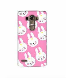 Amazon Brand - Solimo Designer Rabbit Pattern 3D Printed Hard Back Case Mobile Cover for LG G4 Stylus