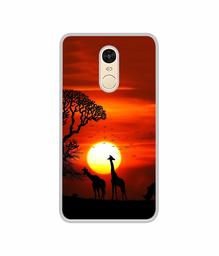 Amazon Brand - Solimo Designer Sunshade UV Printed Soft Back Case Mobile Cover for Mi Redmi Note 4