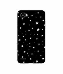 Amazon Brand - Solimo Designer Sperking Stars UV Printed Soft Back Case Mobile Cover for LG Q6