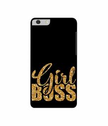 Amazon Brand - Solimo Designer Sparkle Girl Boss 3D Printed Hard Back Case Mobile Cover for Micromax Canvas Knight 2 E471