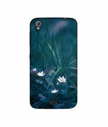 Amazon Brand - Solimo Designer White Flower UV Printed Soft Back Case Mobile Cover for Gionee Pioneer P4S