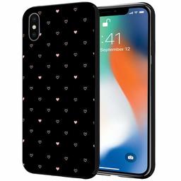 Amazon Brand - Solimo Designer Hearts Printed Hard Back Case Mobile Cover for Apple iPhone Xs Max (D1251)