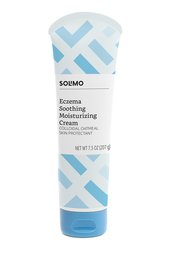 Solimo Eczema Soothing Moisturizing Lotion with Natural Colloidal Oatmeal, 7.3 Ounce