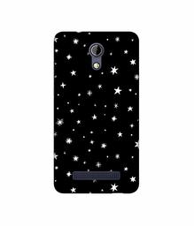 Amazon Brand - Solimo Designer Sperking Stars UV Printed Soft Back Case Mobile Cover for Micromax Bharat 2 Q402