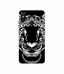 Amazon Brand - Solimo Designer White Tiger 3D Printed Hard Back Case Mobile Cover for Motorola One Power