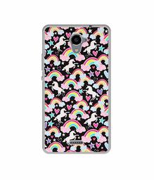 Amazon Brand - Solimo Designer Unicorn Texture UV Printed Soft Back Case Mobile Cover for Panasonic Eluga Ray X