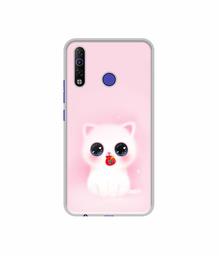 Amazon Brand - Solimo Designer Kitty UV Printed Soft Back Case Mobile Cover for Tecno Camon 12 Air